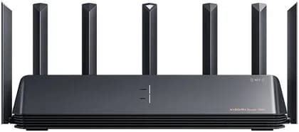 Xiaomi BE7000 WiFi 7 Tri-Band Router, Wireless Router with Up to 46Gbps Speed, 8 Internal Antennas, 2.5Gbps Ethernet, WPA3 Security, OFDMA & Mesh Networking, Black | BE7000