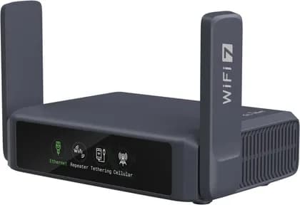 GL.iNet GL-BE3600 Slate 7 Dual Band Wi-Fi 7 Travel Router, BE3600, 2882Mbps 5GHz, 688Mbps 2.4GHz, MLO, Dual 2.5G Ports, OpenWrt, WireGuard VPN, Touchscreen, USB 3.0, 295g | GL-BE3600