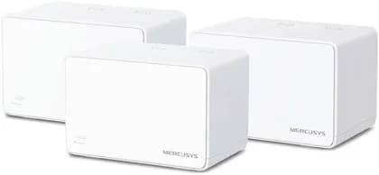 Mercusys Halo H80X V1 AX3000 Whole Home Mesh WiFi System, 3 Pack, Dual Band WiFi 6 ,Speeds up to 3000 Mbps, Connect Over 150 Devices, Whole Home Coverage, White | H80X