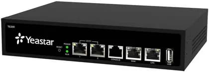 Yeastar NeoGate TE200 PRI VoIP Gateway, High-Performance Telecom & SIP Trunk Solution, Black | TE200