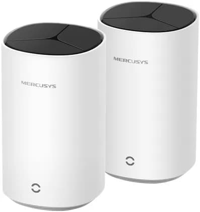 Mercusys Halo E85X Whole Home Mesh Wi-Fi 6 System, 2-Pack, AX3000, 2402Mbps 5GHz, 574Mbps 2.4GHz, 1x 2.5Gbps, 2x 1Gbps, 150+ Devices, 460 m2 Coverage | E85X