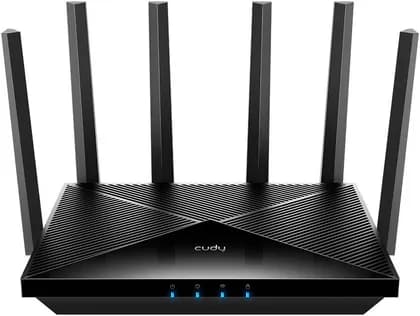Cudy WR11000 BE11000 WiFi 7 Tri-Band Router, 2.5G Ports, 10.6Gbps Mesh Wireless Router with 6GHz, VPN & App Control | WR11000
