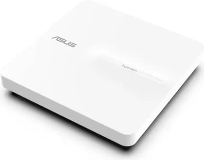 ASUS ExpertWiFi EBA63 Router, 2402 Mbps+ 574 Mbps Performance, 1.7GHz Quad-Core Processor, 4x Internal Antenna, 2.4GHz & 5GHz Frequency, 256MB Flash, 512MB RAM, LED Indicator, White | EBA63