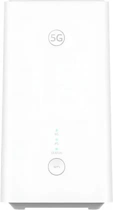 Huawei CPE 5G Router, Dual-Band Wi-Fi Antenna, Balong 5000 Chipset, 2.4 GHz & 5 GHz Wireless Frequency Band , DBDC, 1167 Mbps Wireless Transmission Rate, White | H155-381
