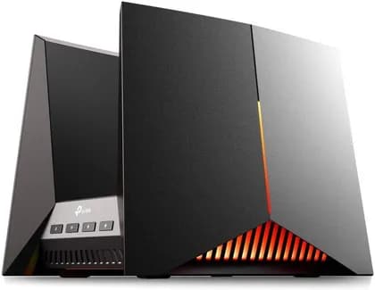 TP-Link Archer GE800, BE19000 Tri-Band Wi-Fi 7 Gaming Router, Speeds Up To 19 Gbps, 2 x 10G Ports, Quad Acceleration, HomeShield, Ultra Low Latency, Multiple Modes For Gaming Devices | Archer GE800
