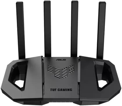 Asus TUF Gaming BE3600, Dual Band WiFi 7, Gaming Router, Equipped with Powerful Broadcom SoC, Boasting Ultra-high Computational Speed, 3-step Port Forwarding | 90IG0900-MO9C00