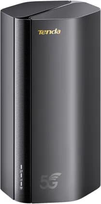 Tenda 5G03 Router 5G NR LTE, AX1800 Router WiFi 6 with Gigabit LAN/WAN Port, 4G/5G or Wired Connection, Up to 4.67 Gbps WiFi Speed, Portable Mobile Router with Sim Card, Pulg & Play, Black | 5G03