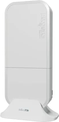 MikroTik Dual-Band Wireless AP, 2x GbE ports, Dual-Chain & Dual-Band, Quad-Core CPU, 128mb RAM, PoE-In, White | RBwAPG-5HacD2HnD