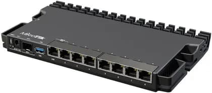 MikroTik RB5009UG+S+IN Router, 7x Ethernet, 2.5G Ethernet, SFP+ Port, 88F7040 CPU, ARM 64Bit, 1GB RAM, 1GB NAND Storage | RB5009UG+S+IN