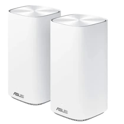 ASUS Zen WiFi AC Mini CD6 AC1500 Dual-Band Router, Single-band (2.4 GHz), Mesh WiFi System, White, (2-Pack) | 90IG05S0-BU2410