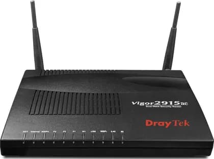 Draytek Vigor 2915AC Dual-WAN Security SOHO Business VPN Router - Supports 100MBPS Plus ISP Speed | Vigor 2915AC