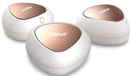 D-Link Covr Intelligent AC1200 Whole Home Mesh WiFi Kit,Wave2 MU-MIMO, Smart Steering, Load balancing ,Router/AP/Repeater Mode(Auto-Detect),(Pack of 3 units),UK Plug | DL-COVRC1203