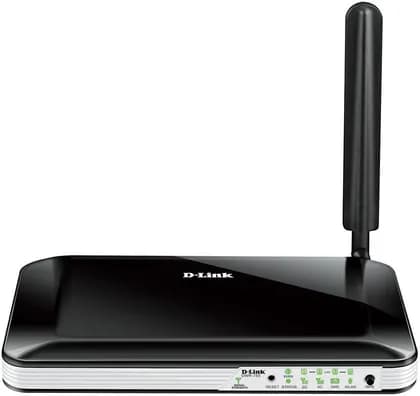 D-Link HSPA+ 3G VPN Router, 4x 10/100 Ethernet LAN Ports, WAN Port, SIM Slot, DC Input, Up to 300 Mbps, Black | DWR-755