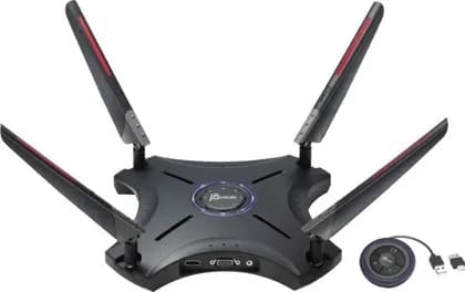 J5Create Wireless ScreenWave Presentation Display Router, Dual Band AC2100, 16 Users, Black | JWR2100