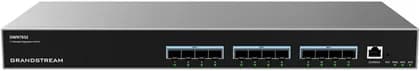 Grandstream GWN7832 Layer 3 Aggregation Managed Switch, 12x 10G SFP+ Fiber Ports, 240Gbps Switching Capacity, IPv4 IPv6 Support, Advanced QoS, VLAN, Cloud Management, Black | GWN7832
