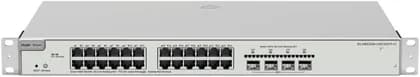 Ruijie RG-NBS3200-24GT4XS-P-V2, 24-Port Gigabit Layer 2+ Cloud Managed PoE Switch, Fixed 10G Up L2+ Switch, 4 x 10G Uplinks, 24 x PoE+ Ports, PoE Budget 370W, Silver | RG-NBS3200-24GT4XS-P-V2
