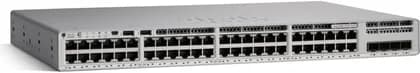 Cisco C9200L-48PXG-4X-E Catalyst 9200L 48-Port Multi-Gig PoE+ Switch, 12x mGig, 36x 1G, 4x 10G SFP+ Uplinks, 740W PoE Budget, StackWise-80, Network Essentials, 1U Rackmount | C9200L-48PXG-4X-E