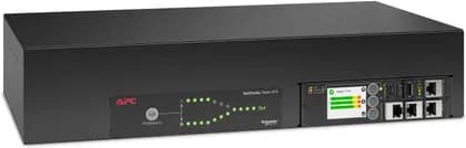 APC AP4424A NetShelter Rack Automatic Transfer Switch, 2U, 32A, 230V, 2x IEC 309 In, 16x C13, 2x C19 Out, 10Ms Transfer, NMC3, Dual Input, 50/60Hz, Rackmount | AP4424A