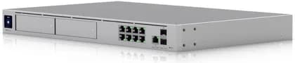 Ubiquiti Dream Machine Pro Max Switch, 8x GbE RJ45 & 1x 10G SFP+ LAN Ports, Up to 5Gbps IDS/IPS Throughput, 1.3" Touchscreen, Quad-Core ARM Cortex-A57, White | UDM-PRO-MAX