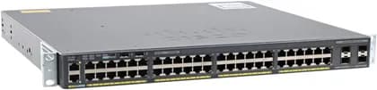 Cisco Catalyst 2960XR-48TS-I Gigabit Ethernet Switch, 48 Port, 4 SFP Uplinks, IP Lite Software, Dual Power Supply Support, FlexStack Plus Stacking, Layer 3 Routing, Rack Mountable | WS-C2960XR-48TS-I