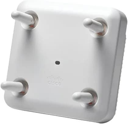 Cisco AIR Series Access Point, 802.11ac Wave 2, 4x4 3 Antenna Configuration, 2x Gigabit Ethernet (GbE) Ports, CleanAir, E Regulatory Domain, White | AIR-AP2802E-E-K9