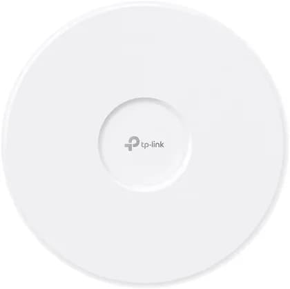 TP-Link EAP772 BE9300 Ceiling Mount Tri-Band Wi-Fi 7 Access Point, 6 GHz, 5GHz & 2.4GHz Wi-Fi Speed, 1x 10G Ethernet Port Interface, Up to 320MHz Bandwidth, Low Latency & Interference, White | EAP772