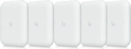Ubiquiti U7 Pro Outdoor Access Point, Wi-Fi 7 Standard, 6 Spatial Streams, 465 m2 Coverage Area, Up to 5.8 Gbps (6 GHz) Max Date Rate, Wireless Meshing, 21W Power, 5 Pack, White | U7-PRO-OUTDOOR-5