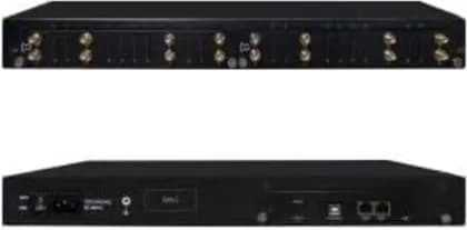 Dinstar UC2000-VF-16T VoIP LTE Gateway, SIP 16x LTE Channels, 16 SIM Slot, Compatible with Mainstream VoIP Platform, Voice over LTE (VoLTE), Hot Swappable SIM Cards, Black | UC2000-VF-16T