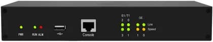 Dinstar MTG200-1E1 VoIP Trunk Gateway, Overlapping Dialing, Silence Suppression, T.38 and Pass-Through, Echo Cancellation, Web GUI Configuration, 1/2/4 E1s, RJ48C interface, Black | MTG200-1E1