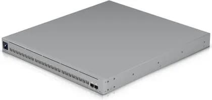 Ubiquiti Pro XG 24 Switch, 24 Port Layer 3 2.5/10/25GbE Switch with 16x 10GbE RJ45, 8x 2.5GbE RJ45, 2x 25G SFP28, 460 Gbps Switching Capacity, 230 Gbps Non Blocking Throughput | USW-Pro-XG-24