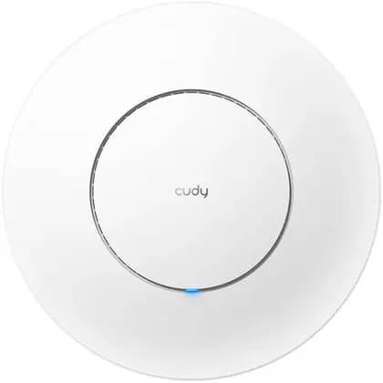 Cudy AX3000 2.5G WiFi, 6 Wireless Access Point, 2.5Gbps RJ45, Business WiFi Solution, Mesh Support, Seamless Roaming & MU-MIMO, PoE or DC Powered, 12V DC Power Adapter Included, White | AP3000