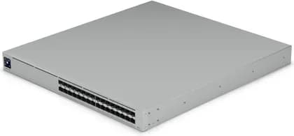 Ubiquiti Pro XG Aggregation, 1.3" Touchscreen LCM Display, 1.6Tbps Switching Capacity, 1.2Bpps Forwarding Rate, 32x 25G SFP28 Ports, Gray | USW-Pro-XG-Aggregation