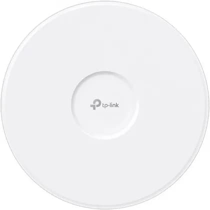 TP-Link BE9300 Ceiling Mount Tri-Band Wi-Fi 7 Access Point, 2.4 GHz 2x 3.0 dBi, 5 GHz 2x 3.0 dBi & 6 GHz 2x 3.0 dBi, 574 Mbps (2.4 GHz) + 2880 Mbps (5 GHz) + 5760 Mbps (6 GHz), White | EAP773