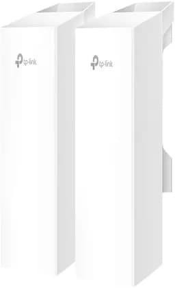 TP-Link Wireless Bridge 5 GHz 867 Mbps Long-Range Indoor/Outdoor Access Point, 3x Gigabit Ethernet Ports, 5 GHz Up to 867 Mbps, 5 GHz 11.0 dBi, IP65 Weatherproof Enclosure, White | EAP215-BRIDGE KIT