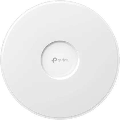 TP-Link AXE11000 Ceiling Mount Quad-Band WiFi 6E Access Point, 160 MHz Bandwidth Channel, PoE++ Support, Smart Antennas, 1x 10Gbps Ethernet Port, White | EAP690E HD