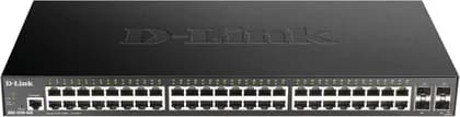 D-Link DGS-1250-52X - 52-Port Gigabit Smart Managed Switch With 10G Uplinks, 48 X 10/100/1000base-t, 4 X 10G SFP+ Ports, 176 Gbps Switching Capacity
