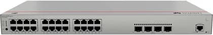 Huawei S310-24P4X Switches, 24 x 10/100/1000BASE-T Ports, 4 x 10GE SFP+ Ports, AC Power Supply, PoE+, 95 Mpps Packet Forwarding Rate, 128 Gbit/s Switching Capacity, 98012382