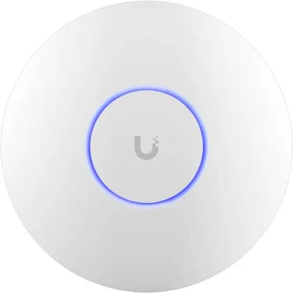Ubiquiti UniFi U6 Enterprise WiFi 6E Tri-Band Access Point, 10 Spatial Streams, 4x4 MIMO, 10.2Gbps Throughput, 2.5GbE PoE+ Uplink, 600+ Clients, Ceiling/Wall Mount, WPA3 Security | U6-Enterprise