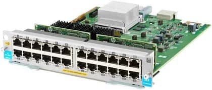 HPE Aruba J9986A 5400R 24-Port 1000Base-T PoE+ zl2 Expansion Module | J9986A