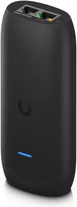 Ubiquiti AI Port, Outdoor PoE++ Powered AI Port for UniFi Protect & ONVIF Cameras with 4K Video Processing, Facial Recognition, License Plate Detection, 1GbE PoE Passthrough, Black | UP-AI-PORT