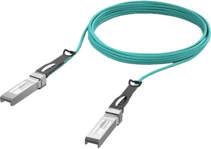 Ubiquiti 25Gbps SFP28 Active Optical Cable, 5m High Speed Fiber Cable | UACC-AOC-SFP28-5M
