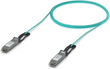 Ubiquiti UACC AOC QSFP28 5m Active Optical Cable, 100G QSFP28 to QSFP28 Cable, 40G 100G Fiber Cable | UACC-AOC-QSFP28-5M