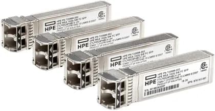 HPE MSA 16Gb Short Wave Fibre Channel SFP+ 4 pack Transceiver | C8R24B