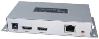DTECH DT-7084 (GS) HDMI Cascade Extender, Signal 3dB Gain, 4K@60Hz Resolution, Anti-Lightning, Dust-Proof, Anti-Static, Up To 60 Meters, Silver | DT-7084 (GS)