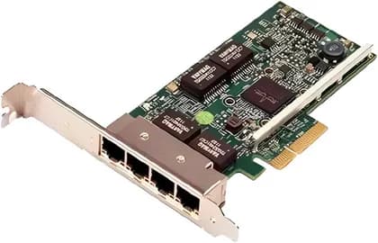 DELL Broadcom 5719 QP 1Gb Network Interface Card, Plug-in Card with Full Height, 1 Gbps Data Transfer Rate, PCI Express, Gigabit RJ45 Ethernet x 4, 10Mb LAN, 100Mb LAN, GigE | 540-11148-1