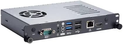 AXIOMTEK OPS500-520-H OPS Computer Module, Intel Core i7-9700T Processor, 16GB RAM, 512GB SSD, Intel UHD Graphics 630, Windows 11 Pro, Intel 802.11ac Wireless & Bluetooth v4.2, Black | OPS500-520-H