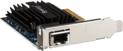 Synology E10G18-T1 10GbE PCIe Expansion Card, Supports 802.3bz 2.5 & 5 Gb/s Ethernet, PCIe 3.0 x4 Supports 802.3u / 802.3ab Gigabit Ethernet, 802.3x Flow Control | E10G18-T1