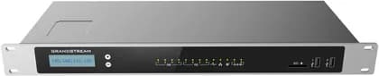 Grandstream UCM6304 Centralized Interface, 4x RJ11 Analog Telephone FXS Ports, 4x RJ11 PSTN Line FXO Ports, 3 Gigabit ports with PoE+ Network Interfaces, 128x32 Dot Matrix LCD | UCM6304
