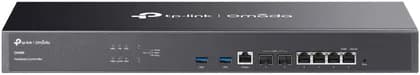 TP-Link Omada Hardware Controller, 2x 10G SFP+ Ports, 4x GE RJ45 Ports, 2x USB 3.0 Port, 1x GE Console Port, Quad-Core CPU Processor, Up to 1,000 Omada Access Points, Black | OC400