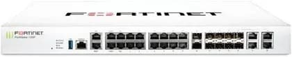 Fortinet FortiGate-100F Firewall, 10 Gigabit Ethernet Technology, Rack-Mountable, 3 Year FortiCare Premium and FortiGuard Unified Threat Protection UTP, White | FG-100F-BDL-950-12-3Y